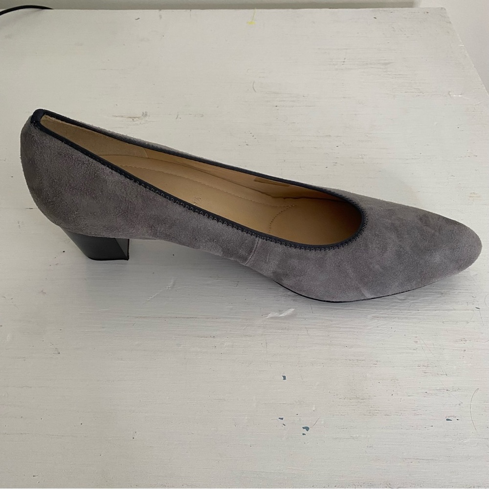 ARA Luftpolster Gray Suede Leather Pump in US 10 - Picture 3 of 14